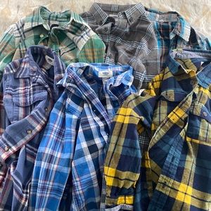 Lot of boys shirts sizes 6/7 , 1 NWT all others worn 1-2 times.